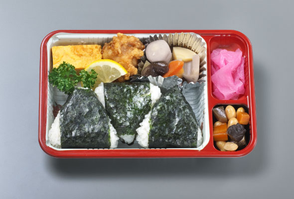 おにぎり弁当 550円